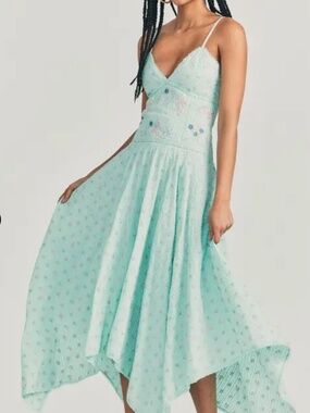 LoveShackFancy Fifer dress Aqua Skies 🩷